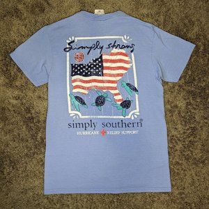 SIMPLY SOUTHERN HURRICANE RELIEF SUPPORT SOUTHERN STATES TURTLES SZ SMALL